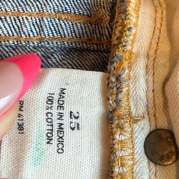 Polo Ralph Laure Distressed Paint-Splatter Skinny Jeans - Multi Color - Picture 6 of 8